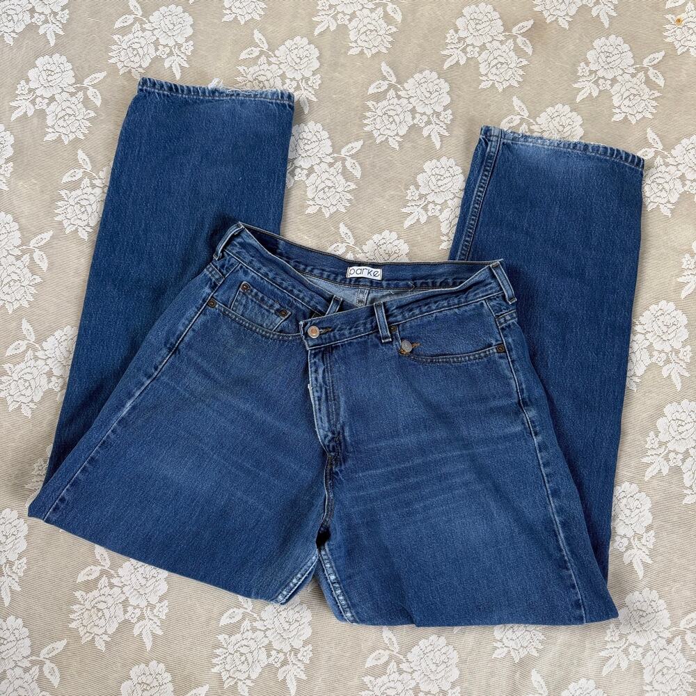 Parke Reworked Vintage Levi’s Crossover Waist Jeans 30